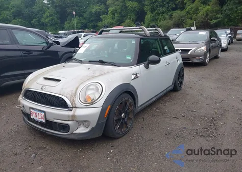 2012 Mini Cooper S из США, поврежденный, VIN WMWSV3C50CT385756